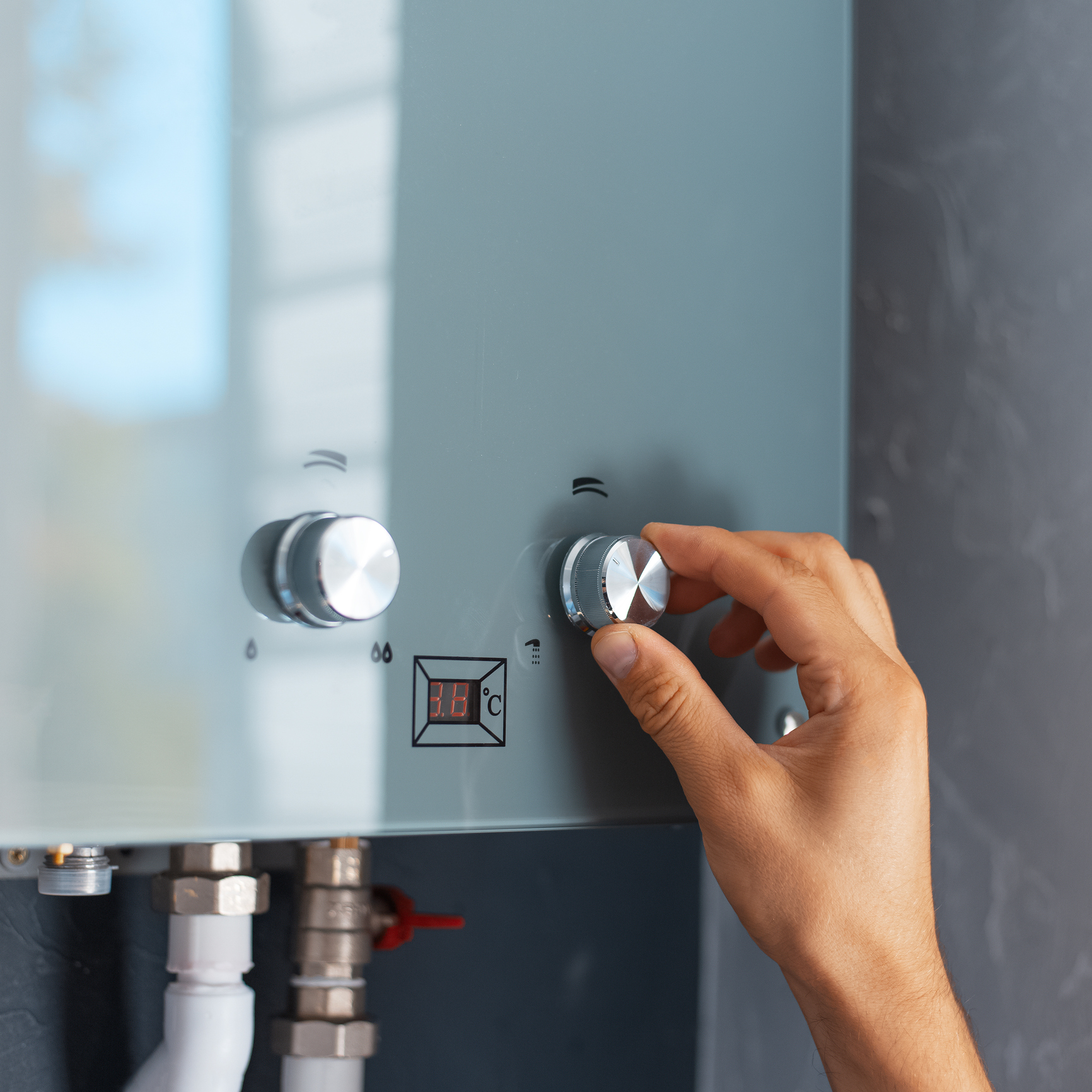 Tankless flush.